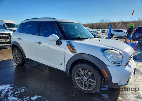 2012 Mini Cooper S Countryman из США, поврежденный, VIN WMWZC5C56CWL57751